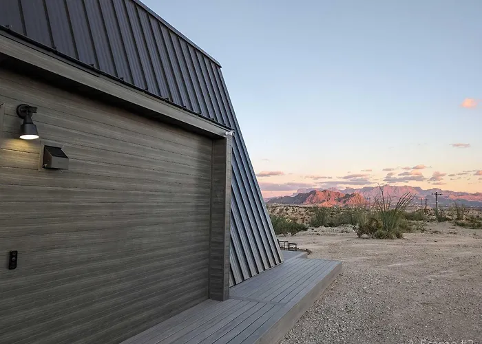 Stardust Big Bend Luxury A-Frame#9 With A Fab View