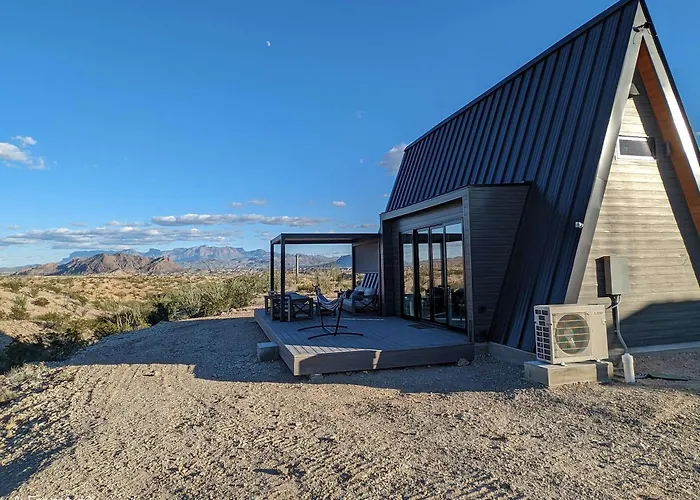 Stardust Big Bend Luxury A-Frame#9 With A Fab View