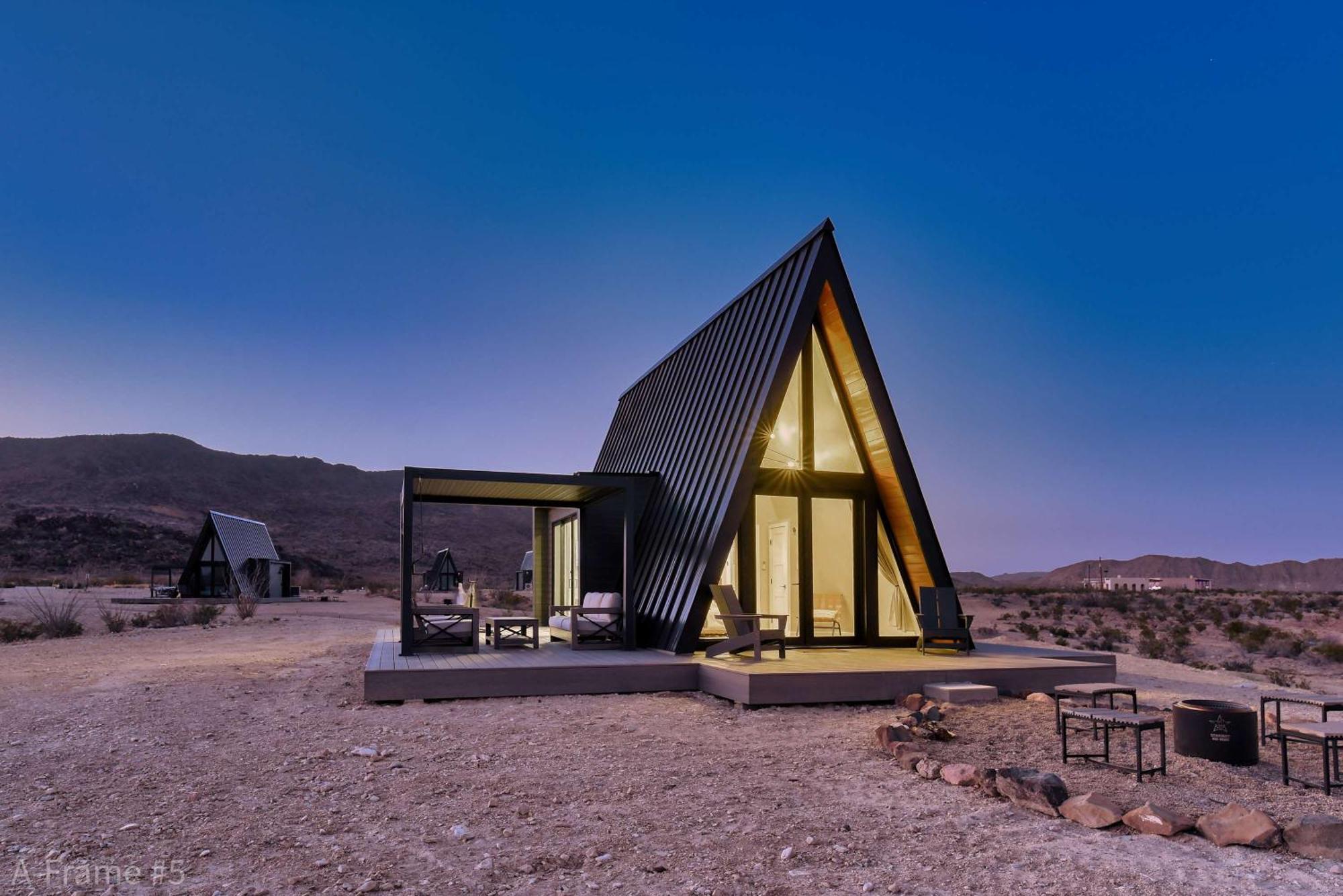 Stardust Big Bend Luxury A-frame#9 With A Fab View Terlingua