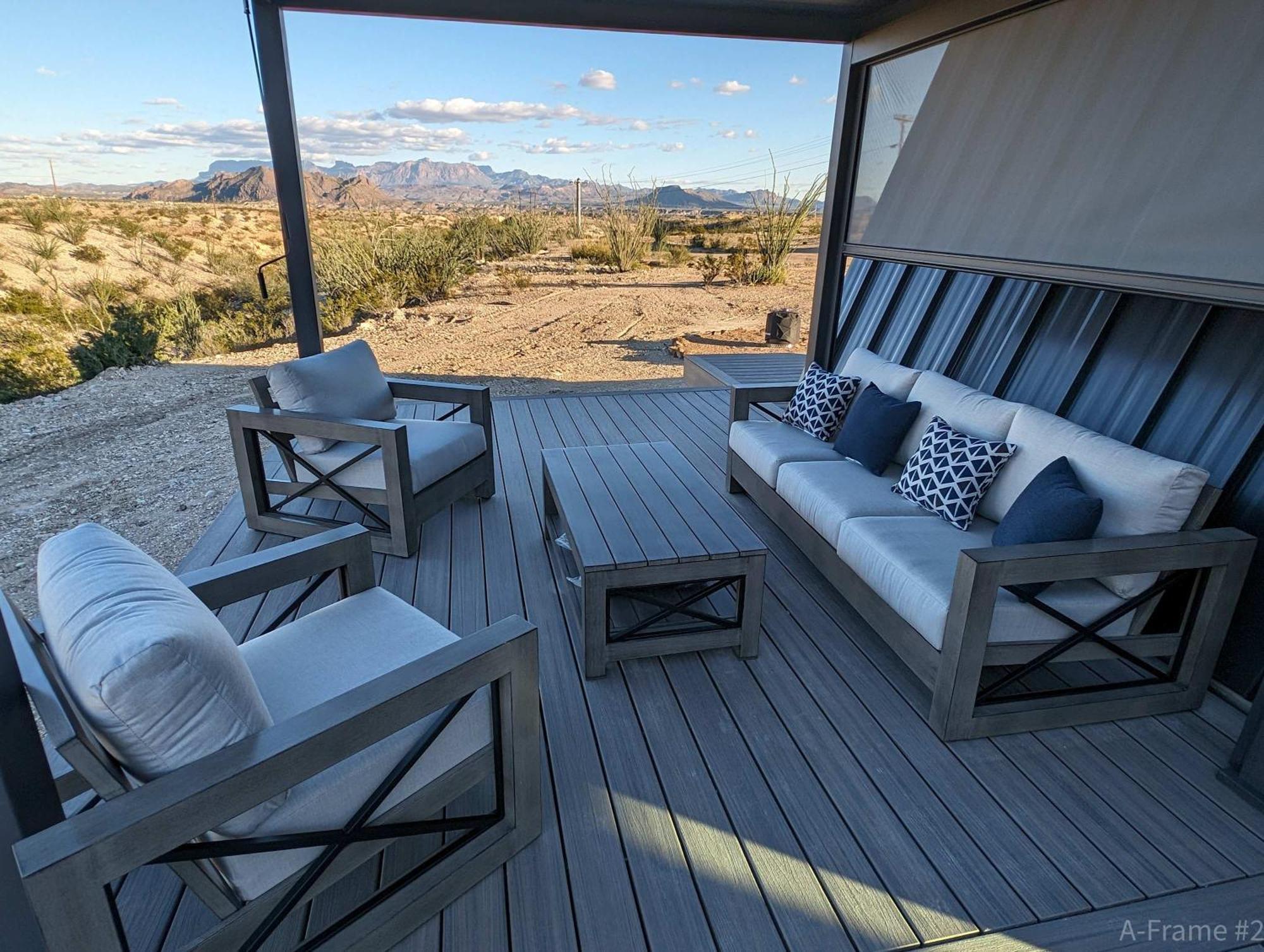 Stardust Big Bend Luxury A-frame#9 With A Fab View