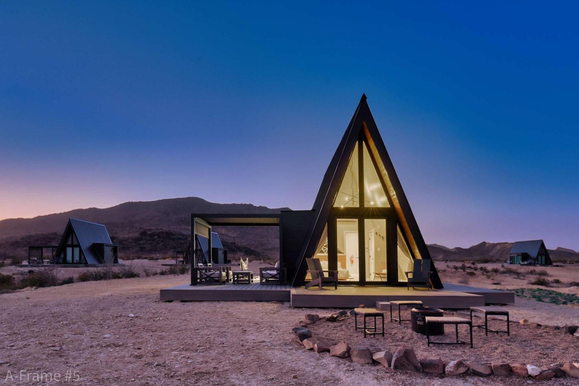 Stardust Big Bend Luxury A-frame#9 With A Fab View Terlingua