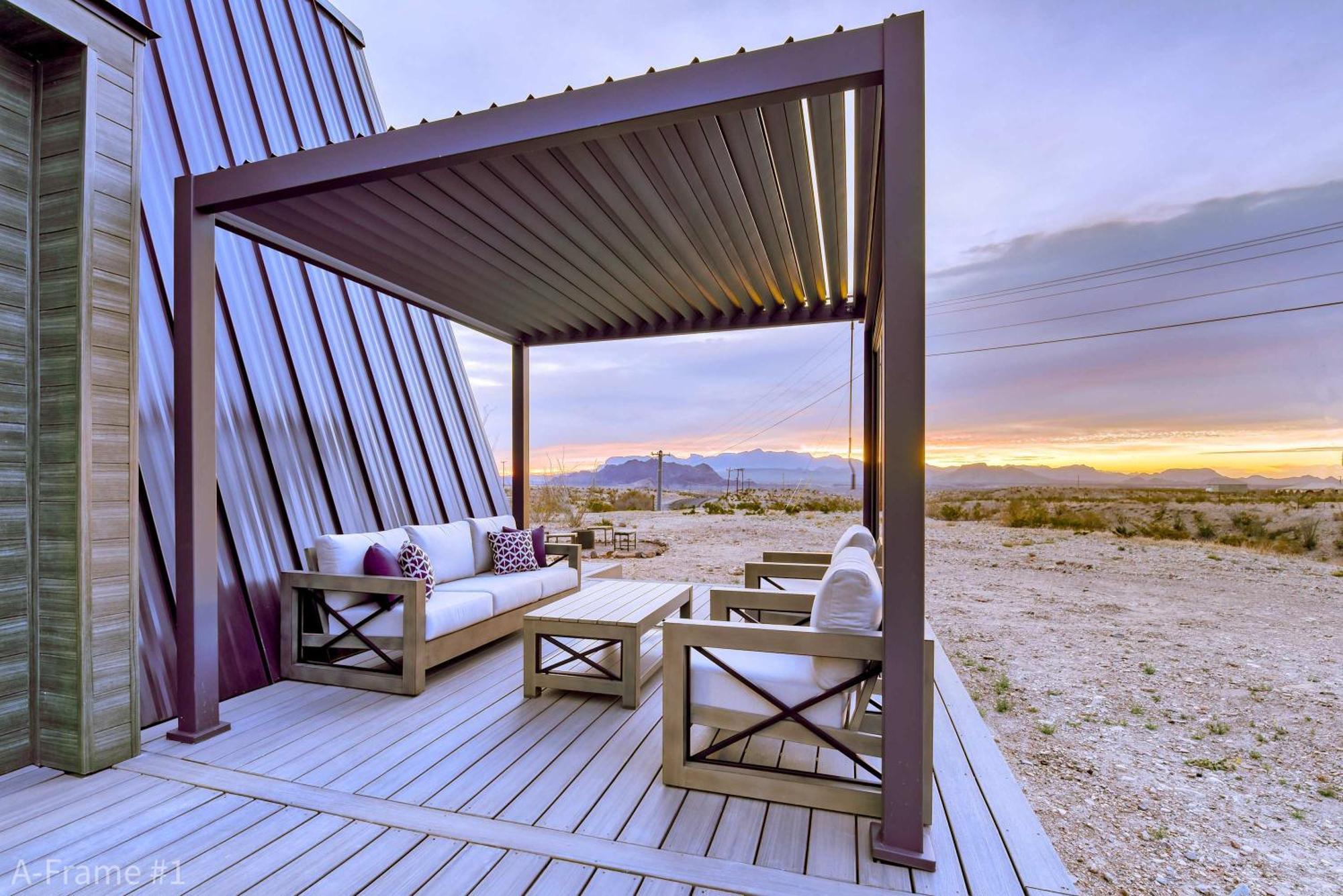 Stardust Big Bend Luxury A-frame#9 With A Fab View Apartment